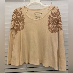 Free People Rockabilly Thermal Raglan